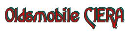 Rendering -Oldsmobile CIERA - using Agatha