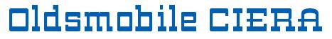 Rendering -Oldsmobile CIERA - using Steel Machine