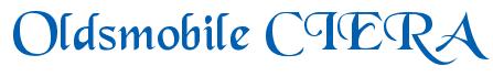 Rendering -Oldsmobile CIERA - using Black Chancery