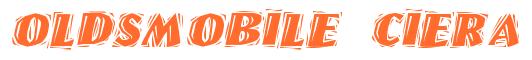 Rendering -Oldsmobile CIERA - using Cut Ragged