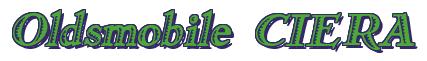Rendering -Oldsmobile CIERA - using Romana