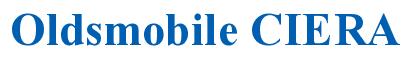 Rendering -Oldsmobile CIERA - using Times New Roman Bold
