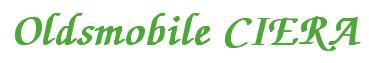 Rendering -Oldsmobile CIERA - using Zapf Chancery