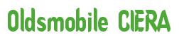 Rendering -Oldsmobile CIERA - using Callimarker