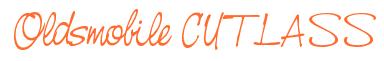 Rendering -Oldsmobile CUTLASS - using Neville Script