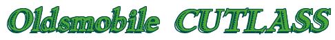 Rendering -Oldsmobile CUTLASS - using Romana