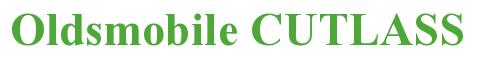 Rendering -Oldsmobile CUTLASS - using Times New Roman Bold