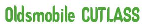 Rendering -Oldsmobile CUTLASS - using Callimarker