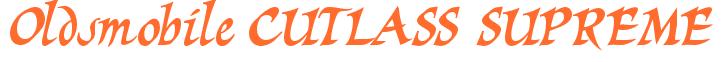 Rendering -Oldsmobile CUTLASS SUPREME - using Braveheart
