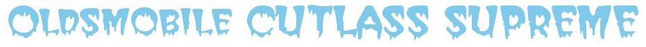 Rendering -Oldsmobile CUTLASS SUPREME - using Creeper