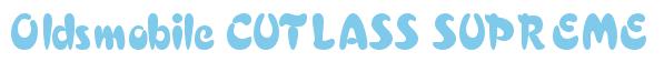 Rendering -Oldsmobile CUTLASS SUPREME - using Reflex