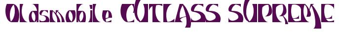 Rendering -Oldsmobile CUTLASS SUPREME - using IndiosBravos
