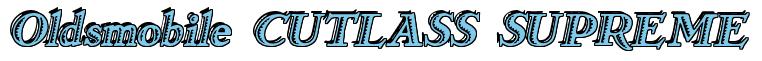Rendering -Oldsmobile CUTLASS SUPREME - using Romana