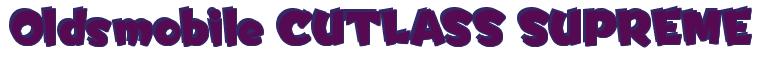 Rendering -Oldsmobile CUTLASS SUPREME - using Team Spirit