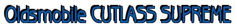 Rendering -Oldsmobile CUTLASS SUPREME - using Beagle