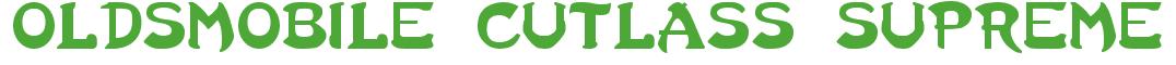 Rendering -Oldsmobile CUTLASS SUPREME - using Last Ninja