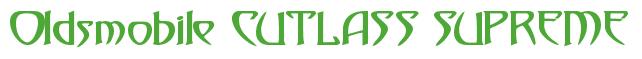 Rendering -Oldsmobile CUTLASS SUPREME - using Saga