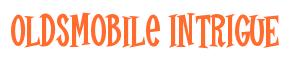 Rendering -Oldsmobile INTRIGUE - using Cooper Latin