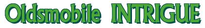 Rendering -Oldsmobile INTRIGUE - using Flair