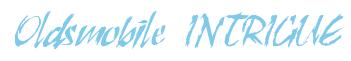 Rendering -Oldsmobile INTRIGUE - using Scratch