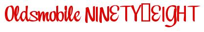 Rendering -Oldsmobile NINETY-EIGHT - using Mr Kleen