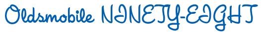 Rendering -Oldsmobile NINETY-EIGHT - using League Night