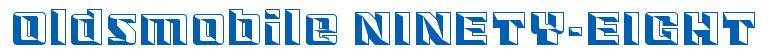 Rendering -Oldsmobile NINETY-EIGHT - using Race JLS
