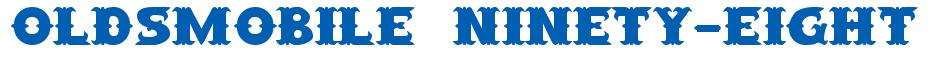 Rendering -Oldsmobile NINETY-EIGHT - using Saloon