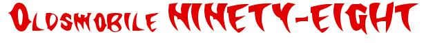 Rendering -Oldsmobile NINETY-EIGHT - using Slasher