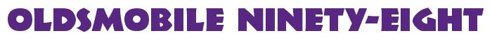 Rendering -Oldsmobile NINETY-EIGHT - using Informal