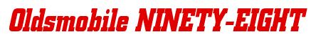 Rendering -Oldsmobile NINETY-EIGHT - using Boroughs