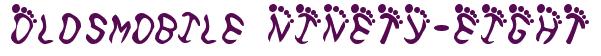 Rendering -Oldsmobile NINETY-EIGHT - using Feetish