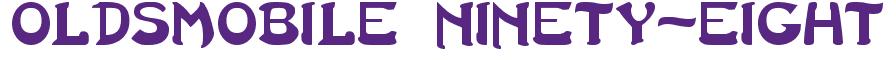 Rendering -Oldsmobile NINETY-EIGHT - using Last Ninja