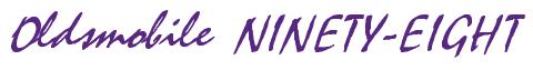 Rendering -Oldsmobile NINETY-EIGHT - using Staccato