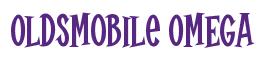Rendering -Oldsmobile OMEGA - using Cooper Latin