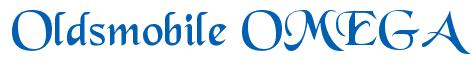 Rendering -Oldsmobile OMEGA - using Black Chancery