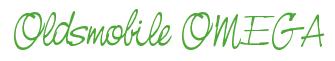 Rendering -Oldsmobile OMEGA - using Neville Script