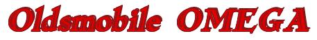 Rendering -Oldsmobile OMEGA - using Romana