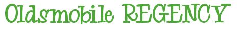 Rendering -Oldsmobile REGENCY - using Whoa Whoa