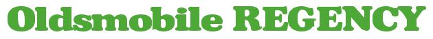 Rendering -Oldsmobile REGENCY - using Broadside