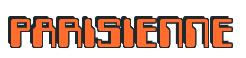 Rendering -PARISIENNE - using Computer Font