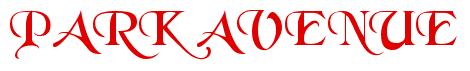 Rendering -PARK AVENUE - using Black Chancery