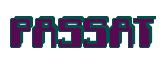 Rendering -PASSAT - using Computer Font