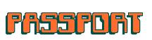 Rendering -PASSPORT - using Computer Font