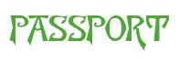 Rendering -PASSPORT - using Manchuria