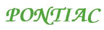Rendering -PONTIAC - using Zapf Chancery
