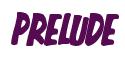 Rendering -PRELUDE - using Big Nib