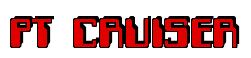 Rendering -PT CRUISER - using Computer Font