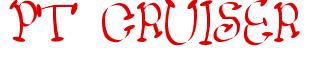 Rendering -PT CRUISER - using Wacko