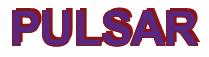 Rendering -PULSAR - using Arial Bold